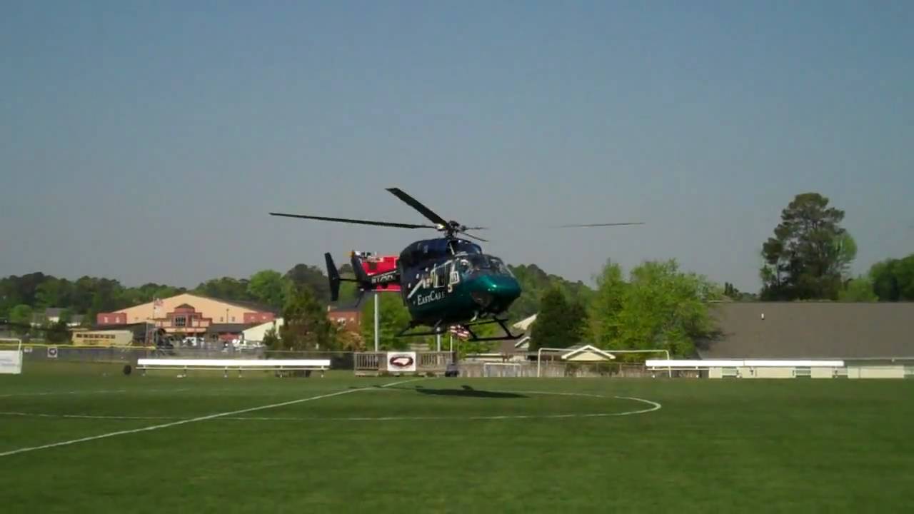 East Care Helicopter Landing.MP4
