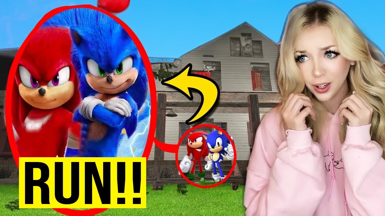 If You See CURSED SONIC & KNUCKLES Outside Your House, RUN AWAY FAST!!
