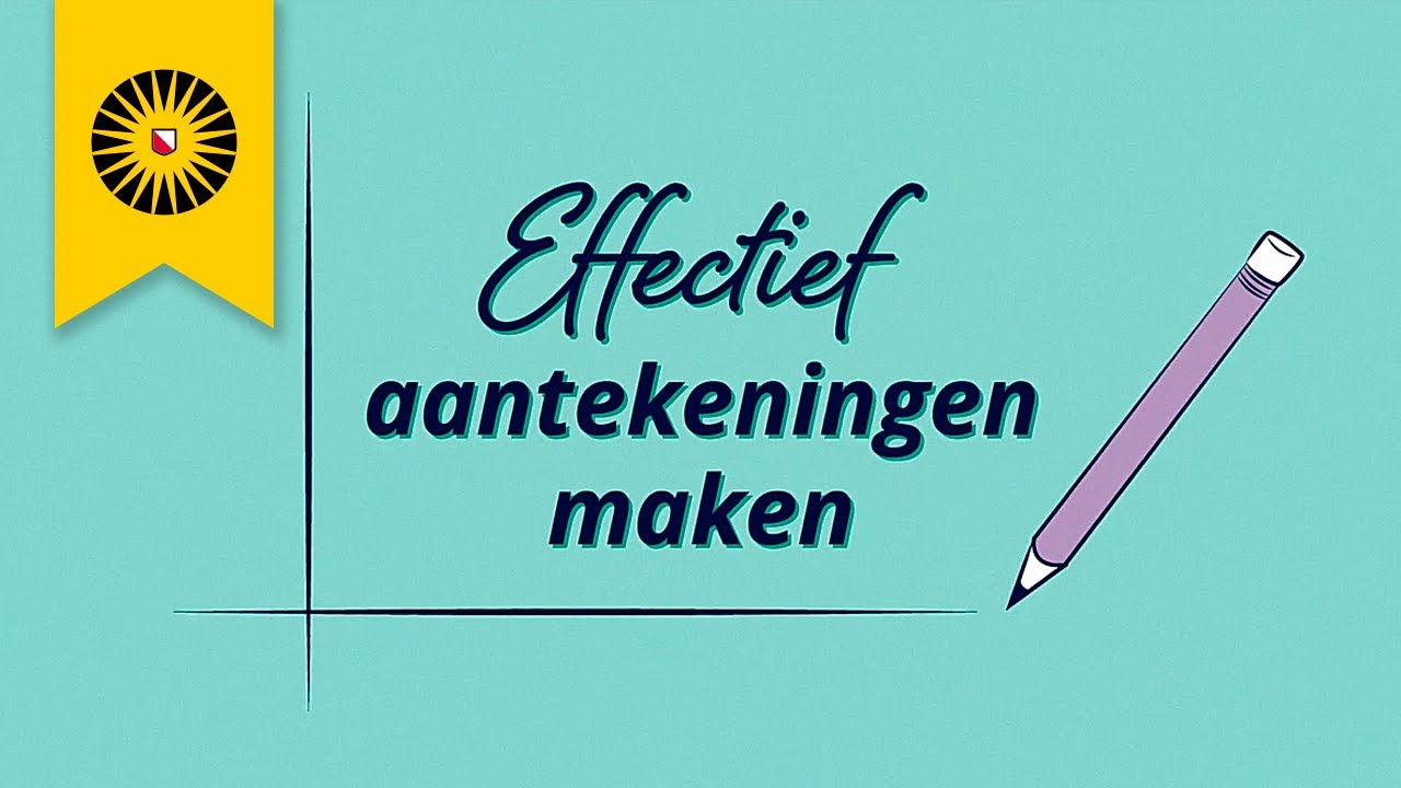 Skills Booster | Effectief aantekeningen maken