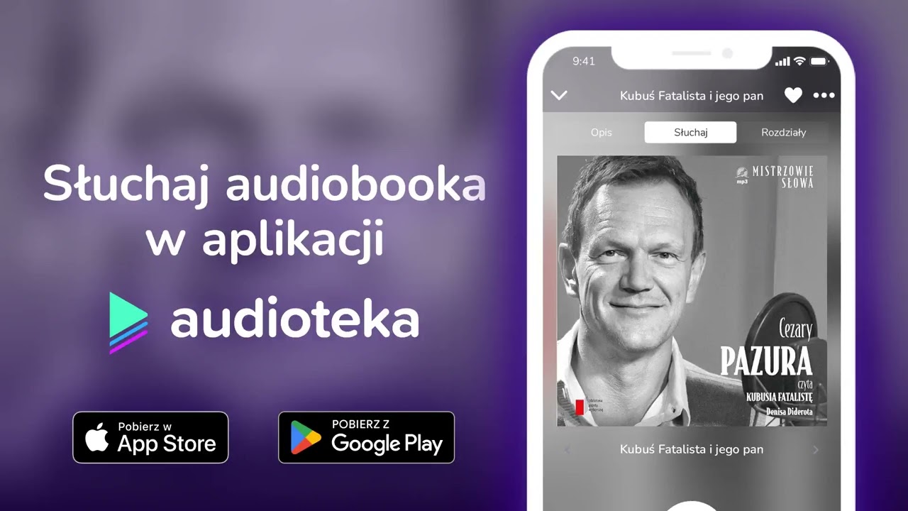 Kubuś Fatalista i jego pan - audiobook |  Denis Diderot (czyta Cezary Pazura)