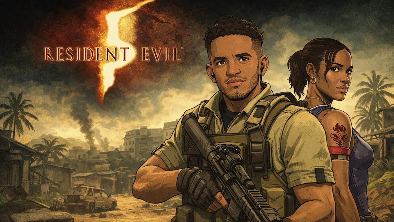 PERO MIRA ESOS BRAZOS | RESIDENT EVIL 5 #1 (PS5)