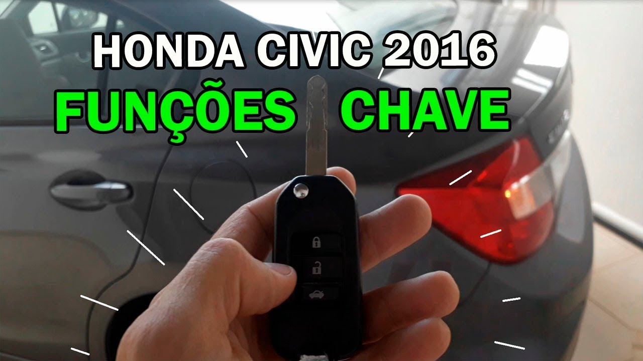 Honda Civic - Funções Chave - | Canivete | - Avaliação Honda Civic - Honda Civic Review
