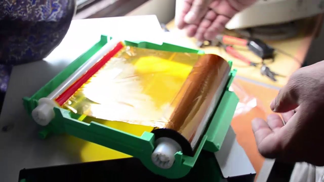 How to load paper and ink ribbon on fuji ASK-300 | English