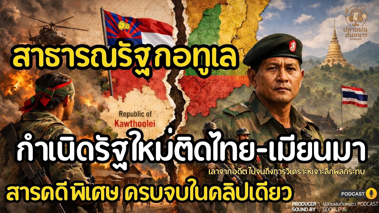 สาธารณรัฐกอทูเล ความหวัง ความฝัน และสัญญาปากเปล่า สู่รอยร้าวกว่า 7 ทศวรรษ | Republic of Kawthoolei