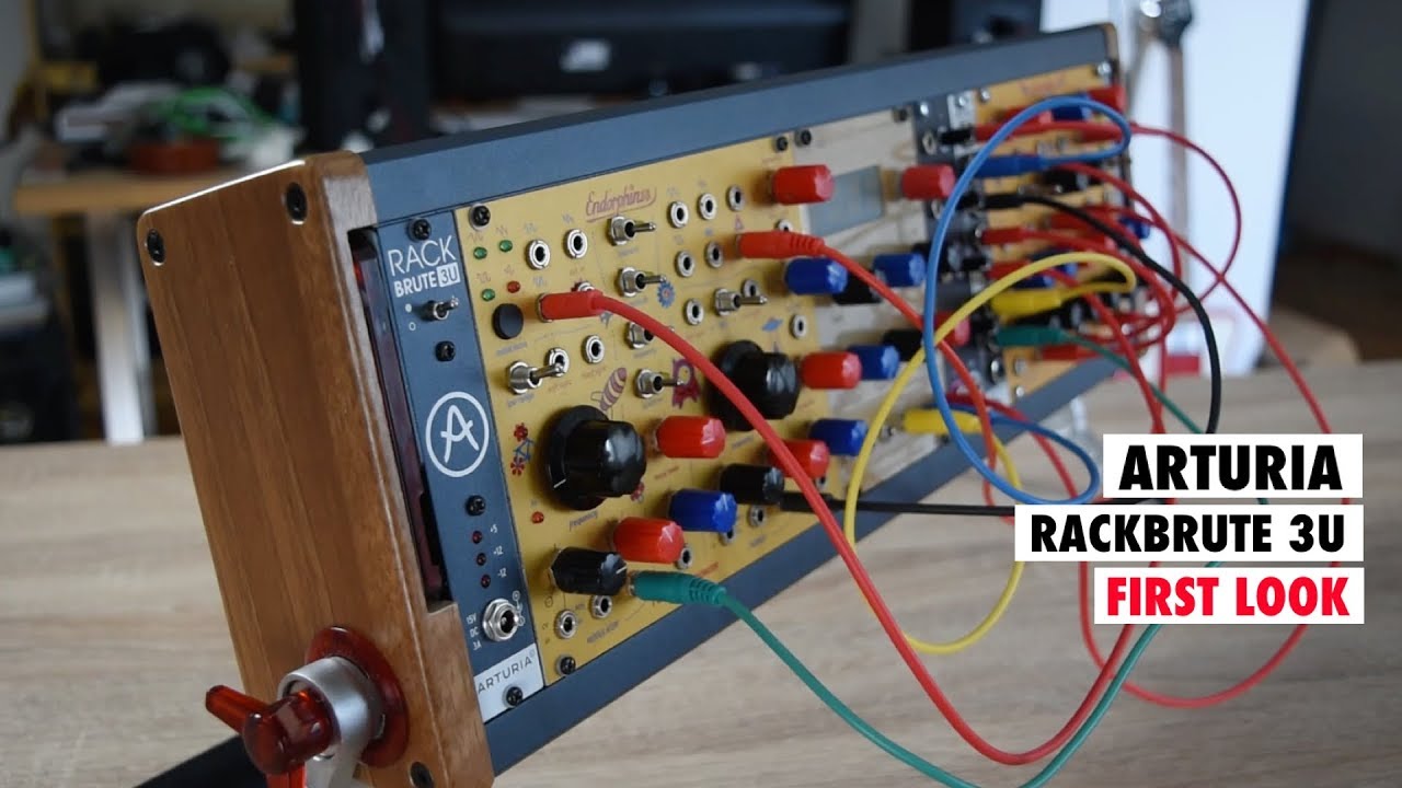 ARTURIA RackBrute First Look & Let's Build A Mini Eurorack SYNTHESIZER