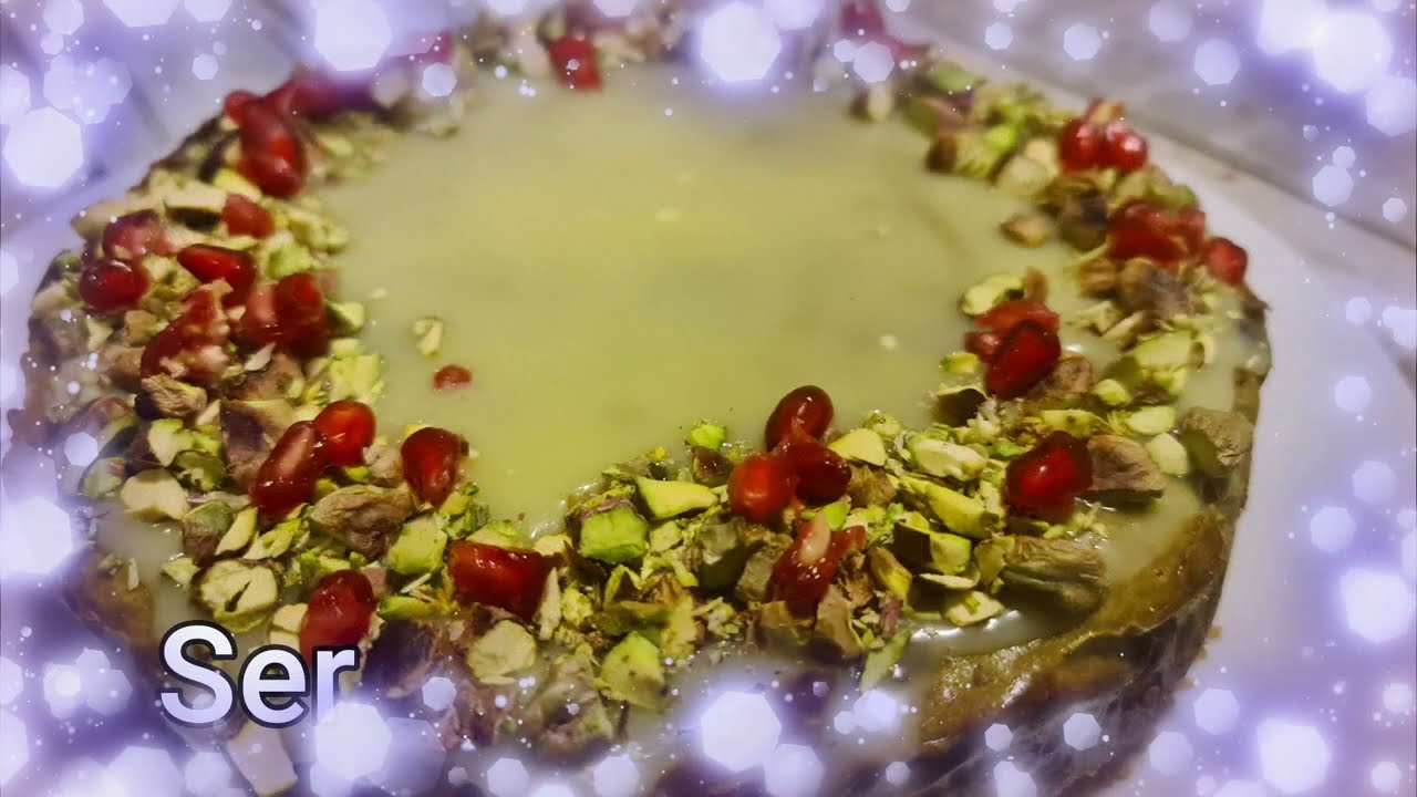 Рождественский фисташковый чизкейк 🎅 🎄