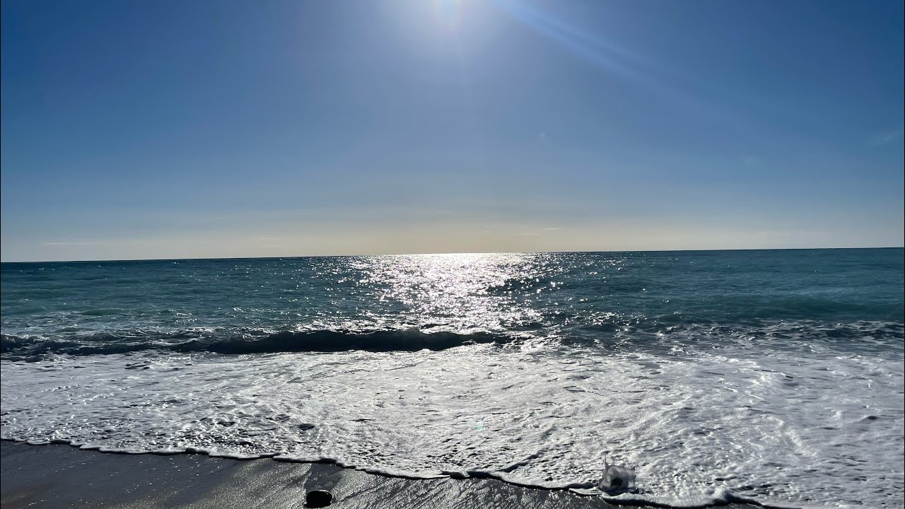 Turquoise Sea & Gentle Waves 🌊 55 Minutes of Pure Beach Relaxation (4K)
