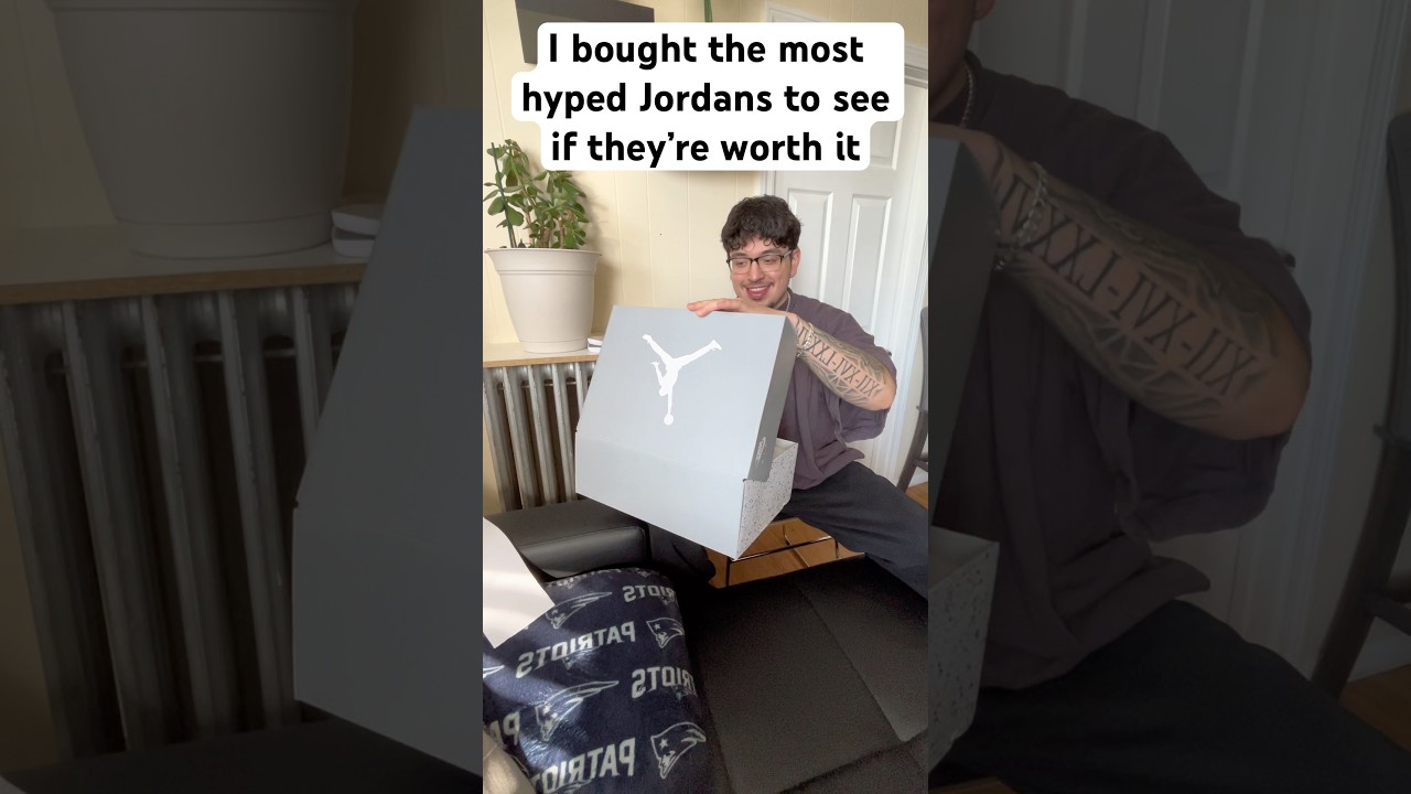 I bought the most hyped Jordans to see if they&rsquo;re worth it&hellip; #sneaker #shoes