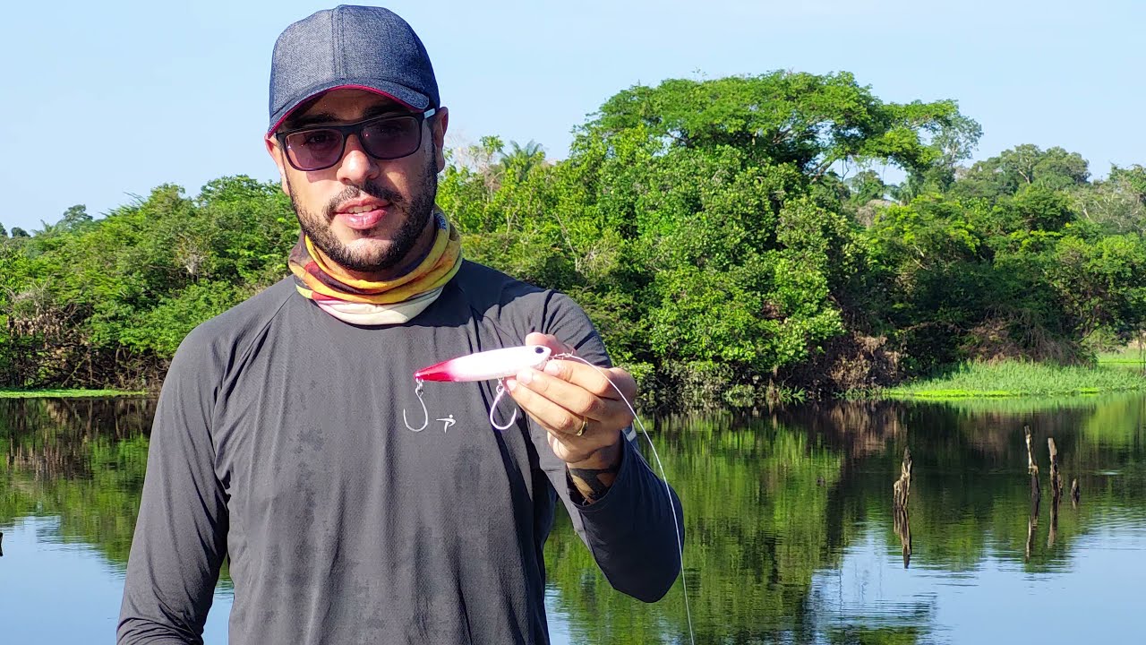 Como trabalhar a Duo Realis Pencil 110 - Isca artificial pescaria