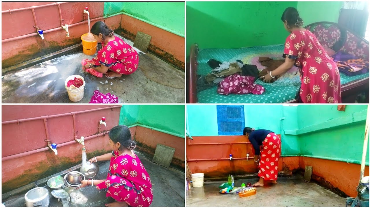 শত ব্যস্ততার মধ্যেও প্ল্যানকরে কাজ করলে ছোটদিনেও কাজ হয় গুছানো ও সংসার থাকে পরিপাটি/বেডরুম MakeOver