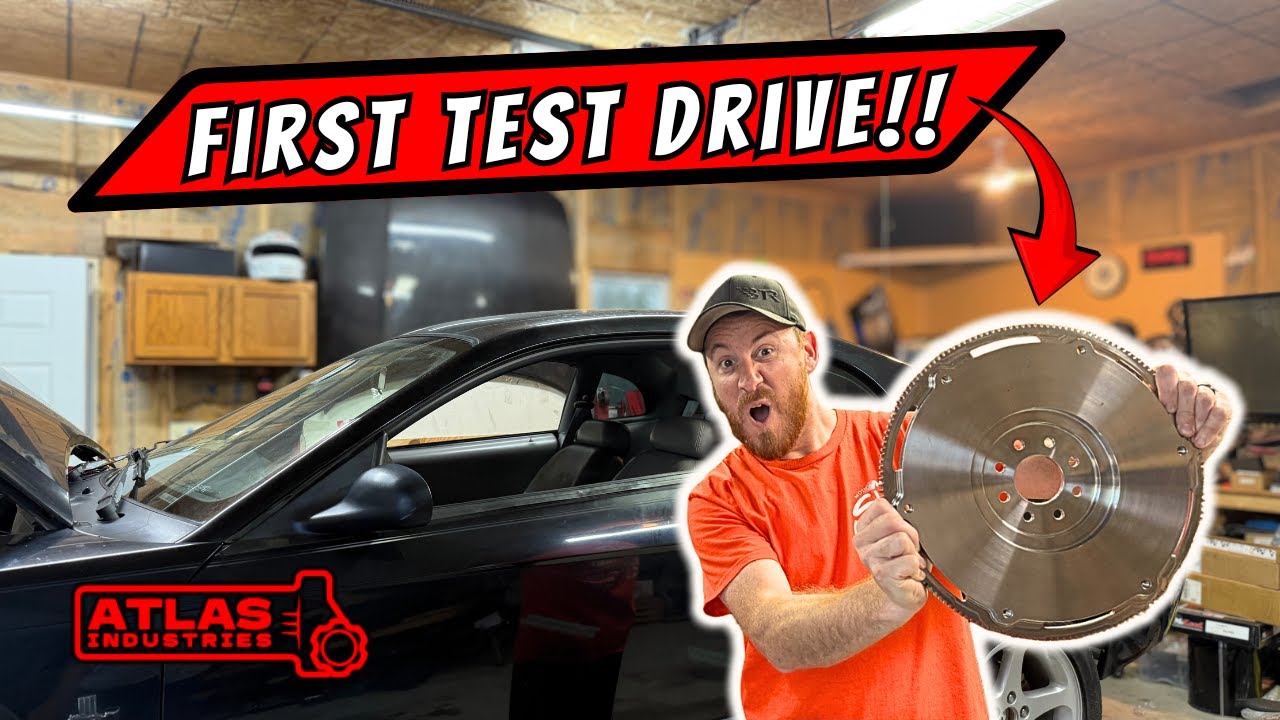 Сборка Vortec 4200 Mustang: кастомный маховик + первый выезд!