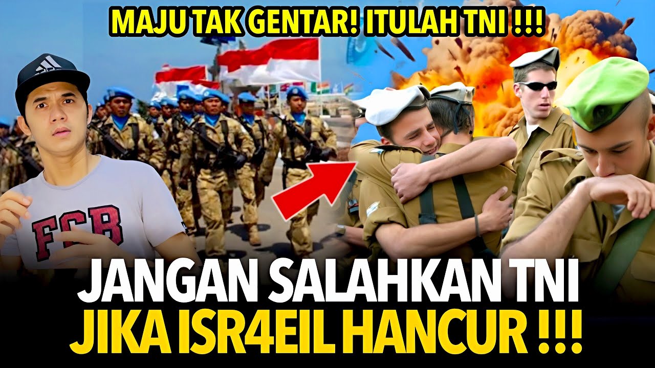 Isr4eil Tangtang Tentara Militer Indonesia Di Perbatasan Lebanon #tni