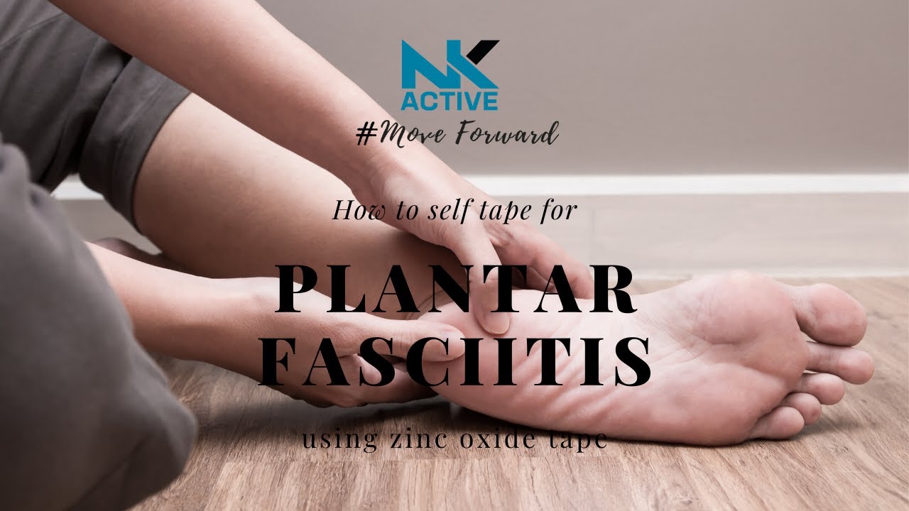 plantar fasciitis taping