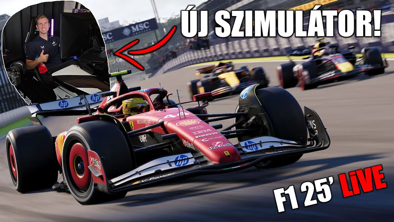 F1 25' I VISSZATÉRŐS LiVE I MEGÚJULT MINDEN!