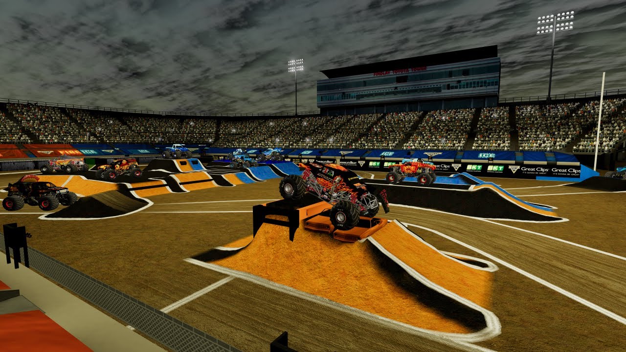 BeamNG Monster Jam - All Star Challenge Full Show