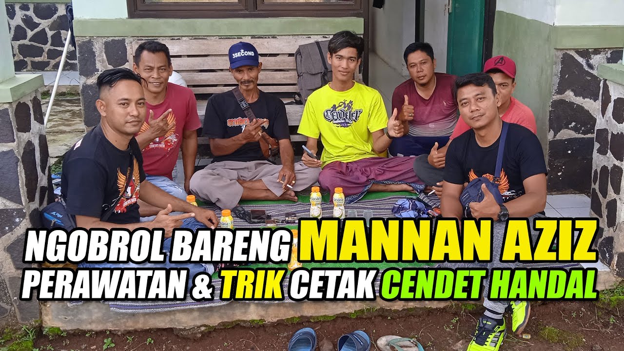 Mannan Aziz Bongkar Perawatan dan Settingan Cendet RECARE Juga Belajar Nyetak Cendet Materi Kekinian
