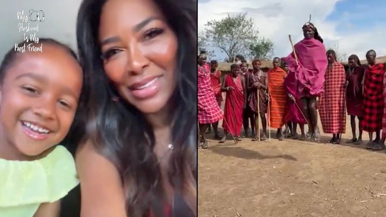 Kenya Moore Travels To Africa With Daughter Brooklyn! 🌍