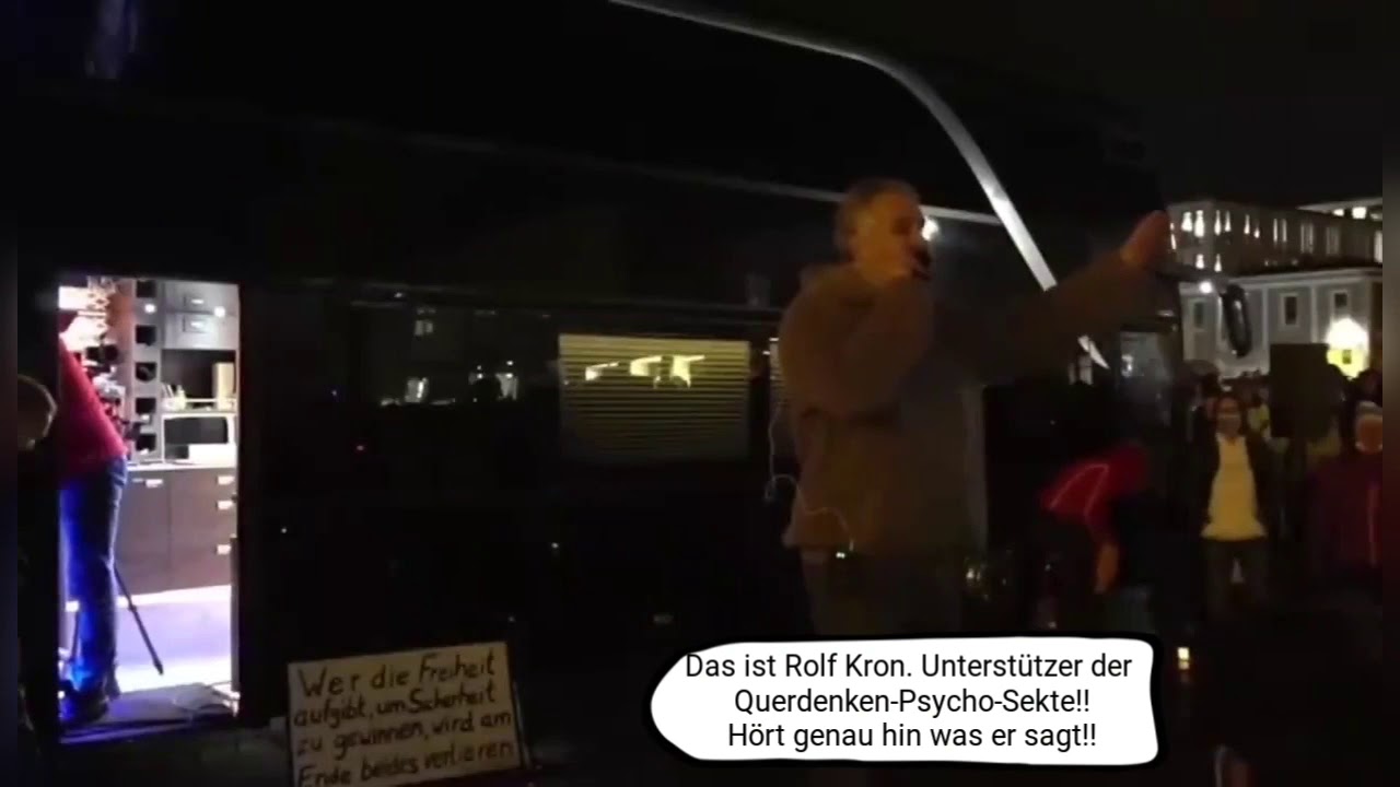 Querdenken-Psycho-Sekte &harr;Es tun sich immer mehr Abgr&uuml;nde auf. H&ouml;rt was Rolf Kron &harr;Querdenken sagt!
