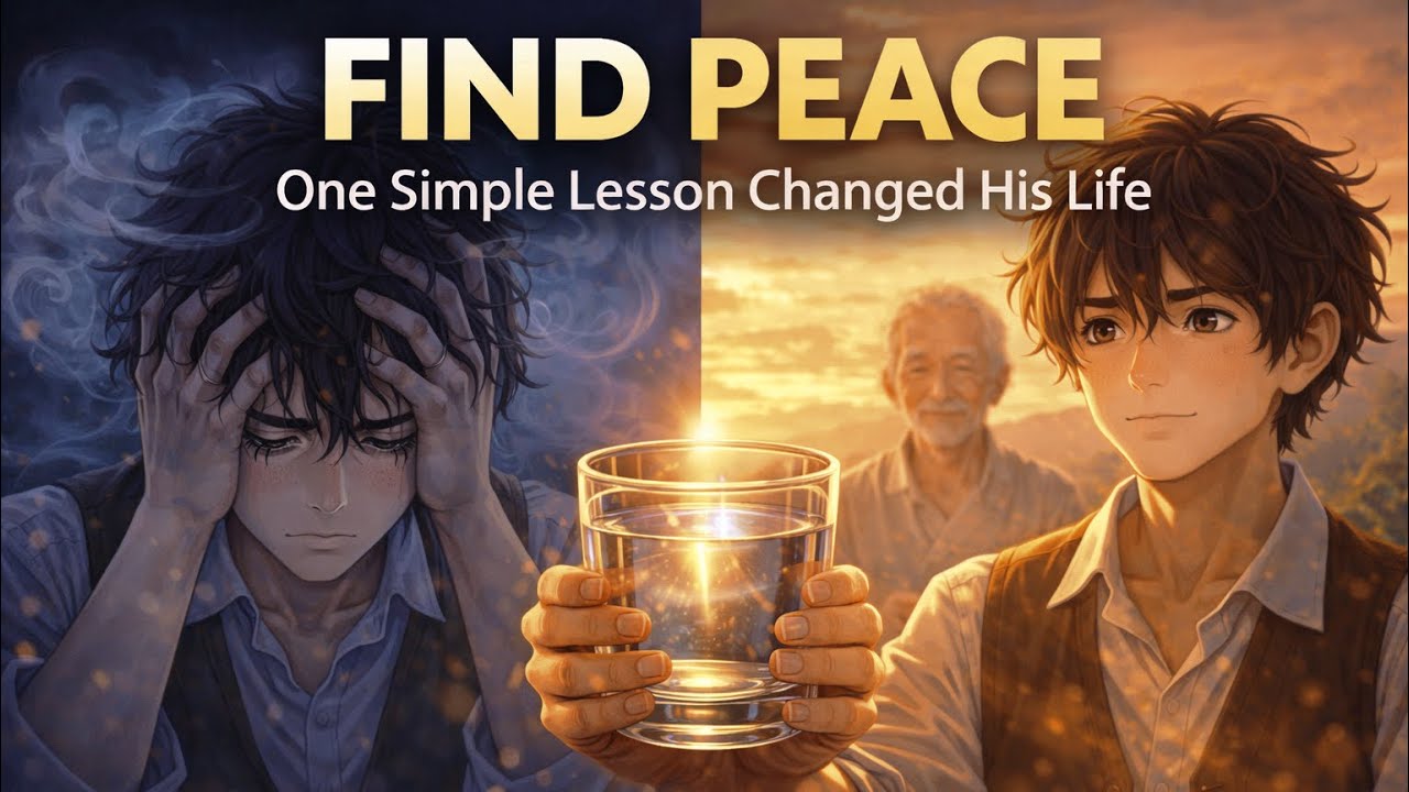 The Glass of Water: A Powerful Lesson on Finding Peace in the Present Moment