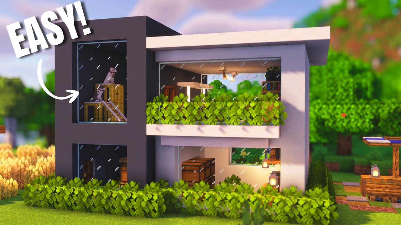 How to Make a Modern House in Minecraft