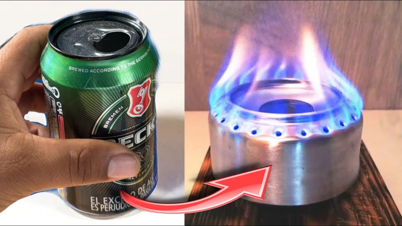 Como hacer una Estufa Casera con una Lata - El Profeturo