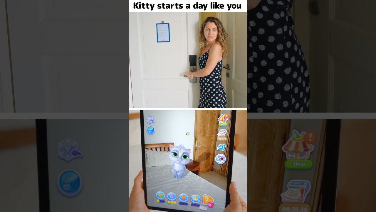 My Cat | Your Day with the Cat - Fun and Interactive Virtual Pet Experience!