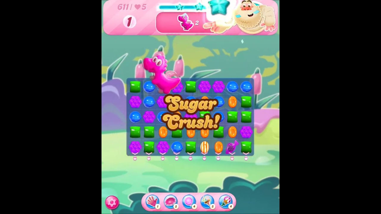 Candy Crush SAGA 606~616