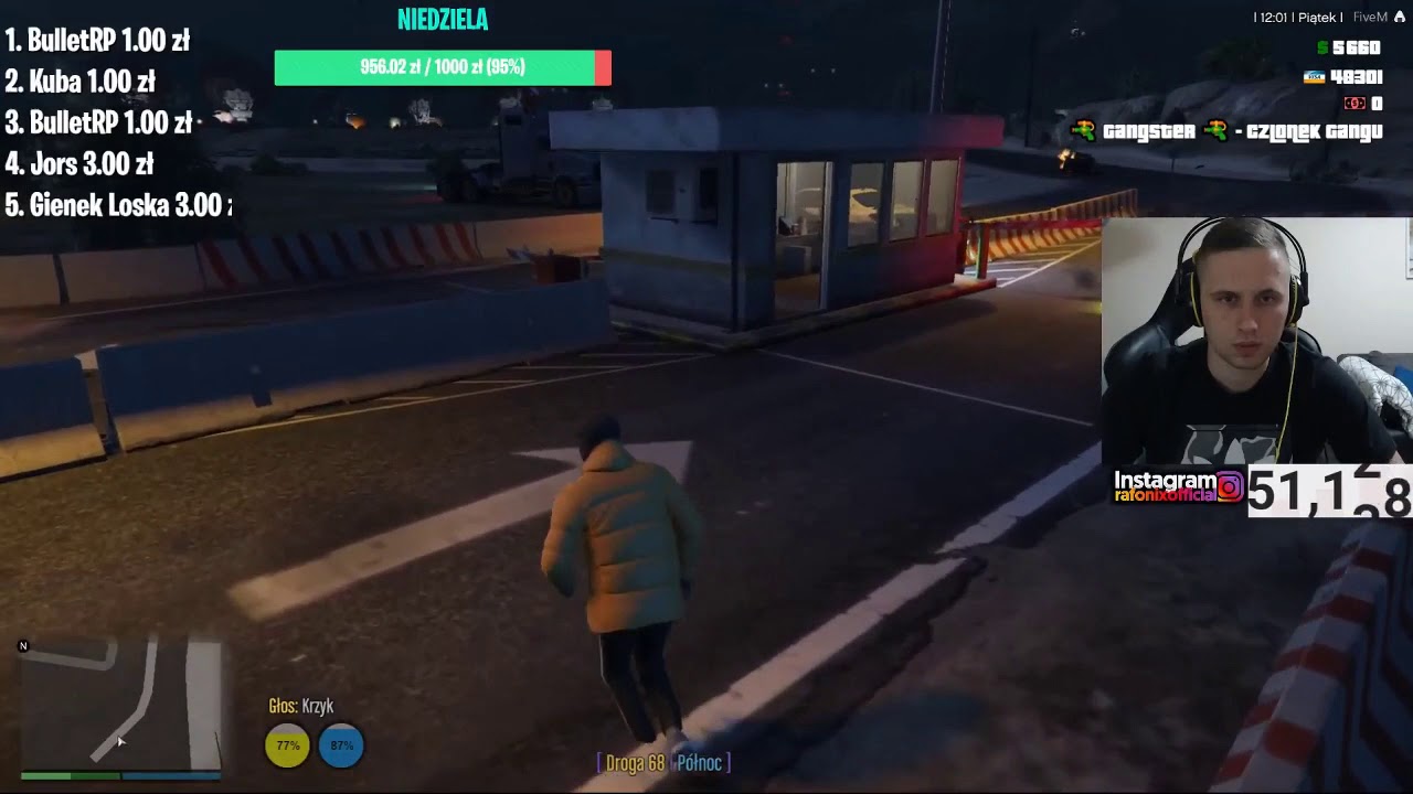 Rafonix | GTA RP | Odbijanie ziomka z więzienia (MEGA FAIL)