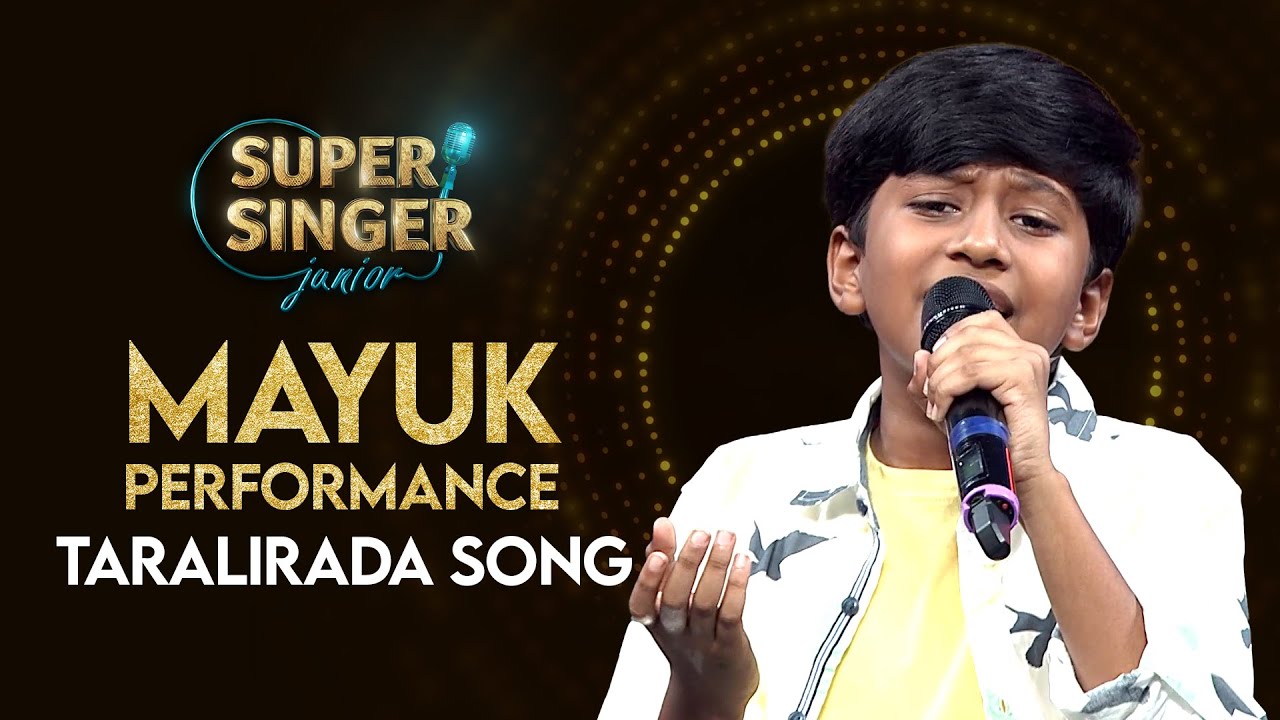 Mayukh's Taralirada Song Performance | Super Singer Junior | StarMaa
