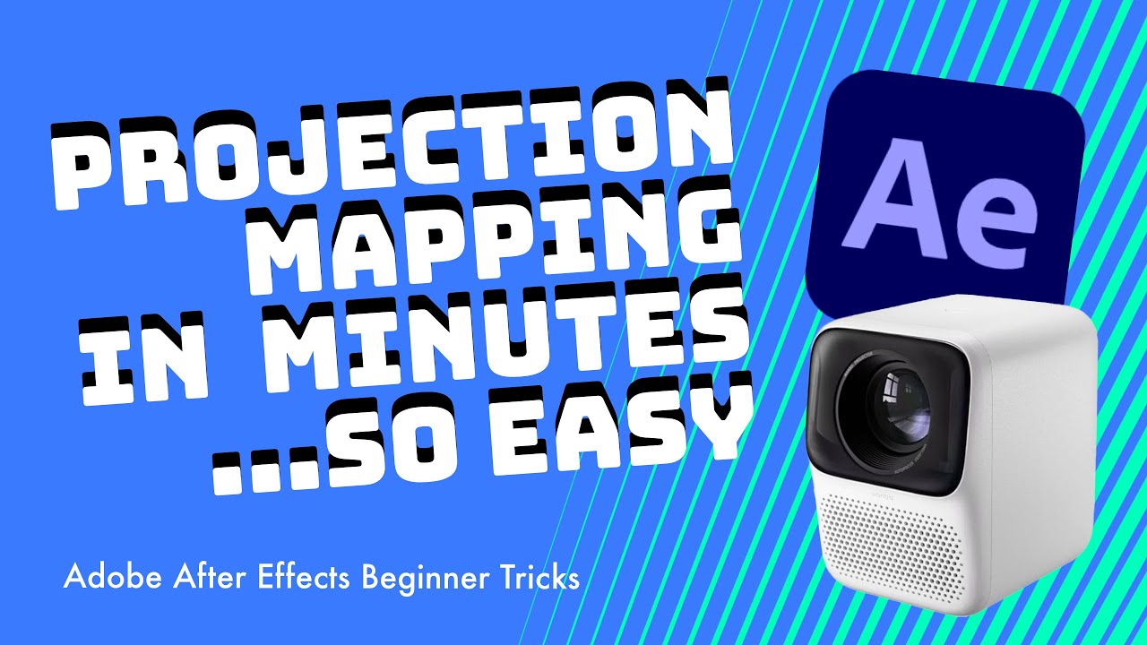 Projection Mapping in After Effects (Quick & Easy Beginner Tutorial)