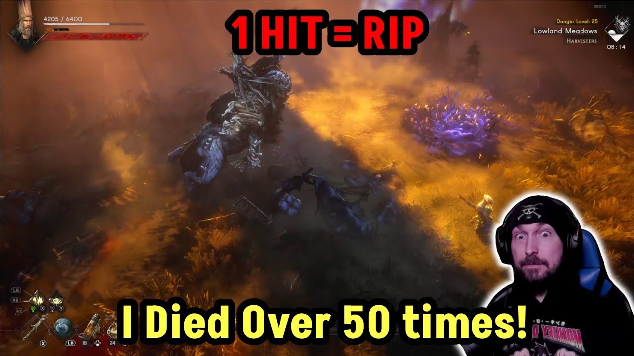 I DIE IN ONE HIT! My Fight Against The Lost Huntress (Hardest Difficulty)