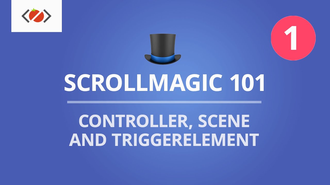 ScrollMagic 101 - Controller, Scene and triggerElement