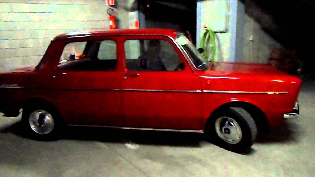 Simca 1000 GLS prima serie del 1965.