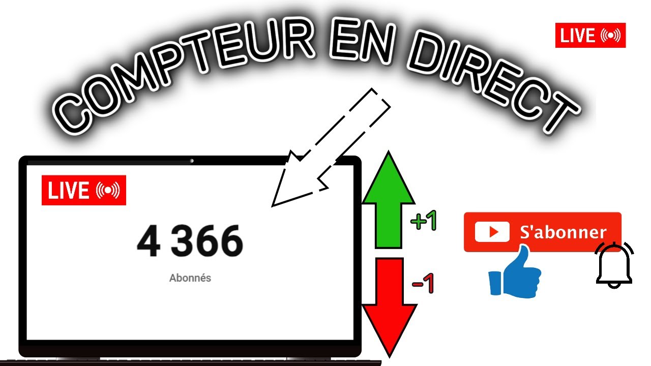COMMENT METTRE UN COMPTEUR D&rsquo;ABONN&Eacute;S SUR SON LIVE YOUTUBE ?! [ TUTO FACILE ]