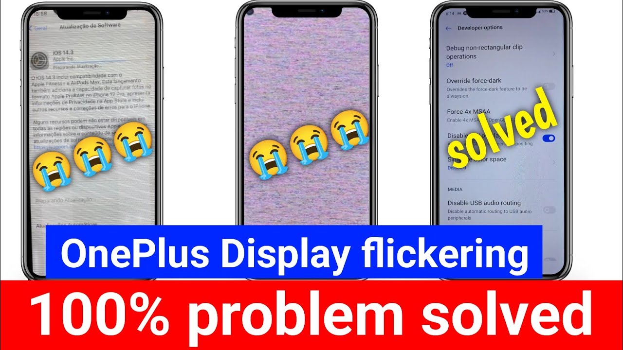 ⛔oneplus display flickering | oneplus 7 pro display flickering | oneplus flickering issue | 2024