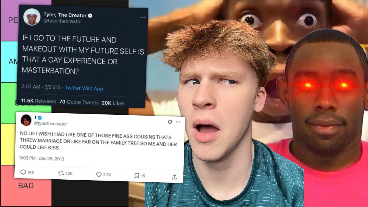 Tyler the Creator Tweets TIER LIST