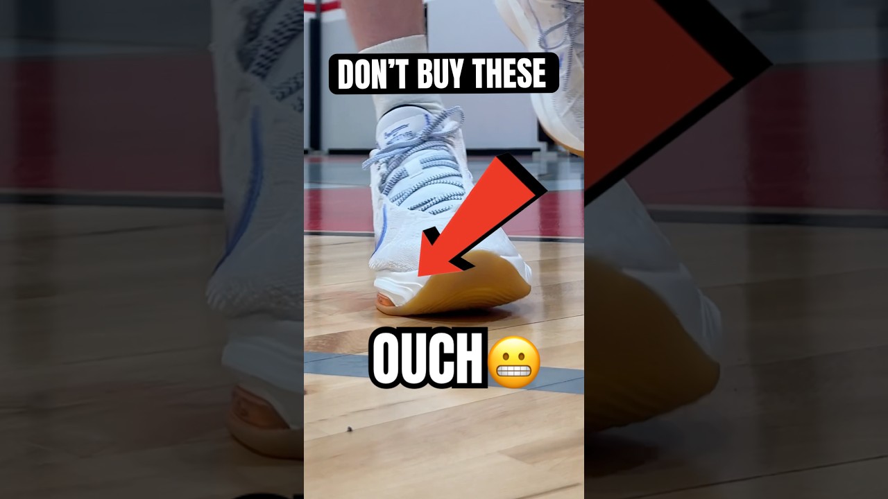 DON&rsquo;T PLAY BASKETBALL IN THESE SHOES! 😬🏀