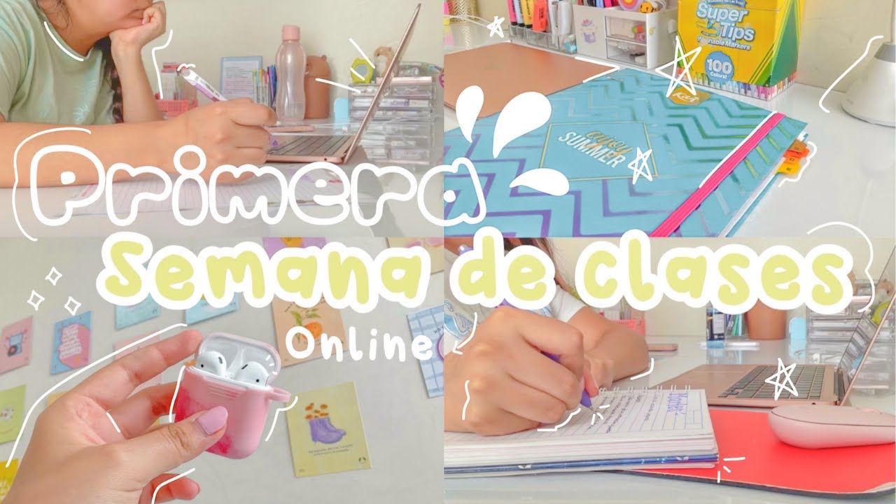 Primera semana de clases en línea 🌱