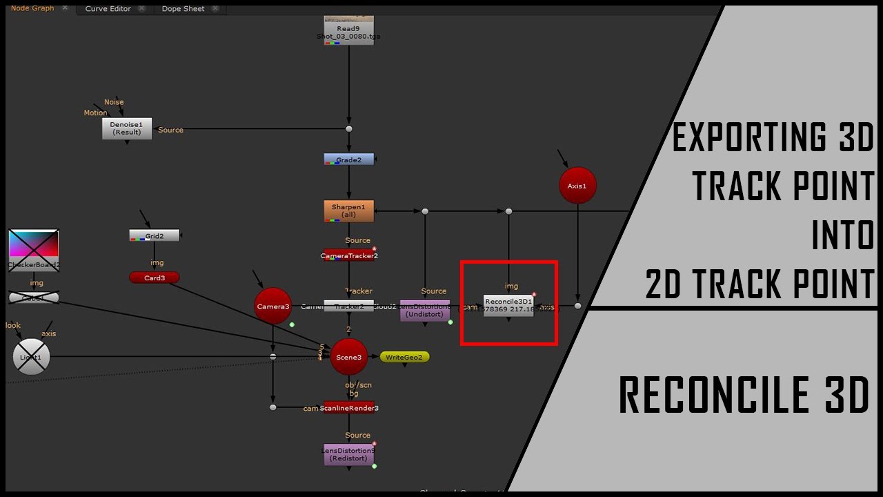 HOW TO EXPORT 2D TRACKER FROM 3D CAMERA TRACKER | RECONCILE  3D | VFX VIBE