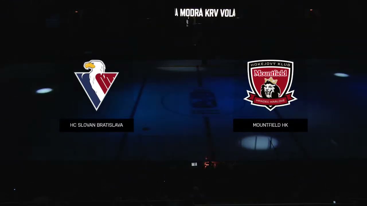 ZÁZNAM | HC Slovan Bratislava - Mountfield HK