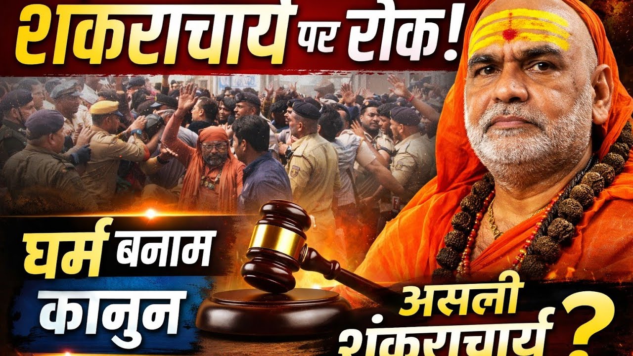 UP में शंकराचार्य पर रोक! प्रयागराज में क्यों मचा बवाल? पूरी सच्चाई #up #Shankaracharya 