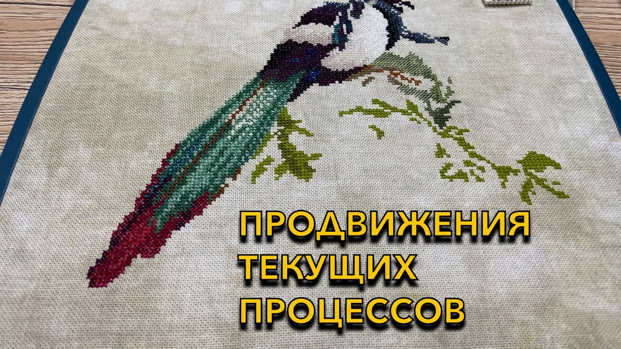 50. Продвижения текущих процессов - вышивальная неделя 3\2025 (13-19 янв)