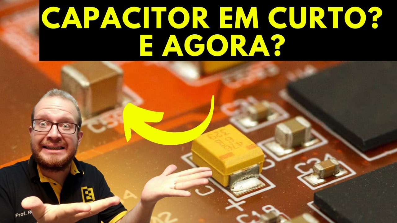CAPACITOR SMD EM CURTO? Como Saber o VALOR PARA TROCAR? Eletronica Facil