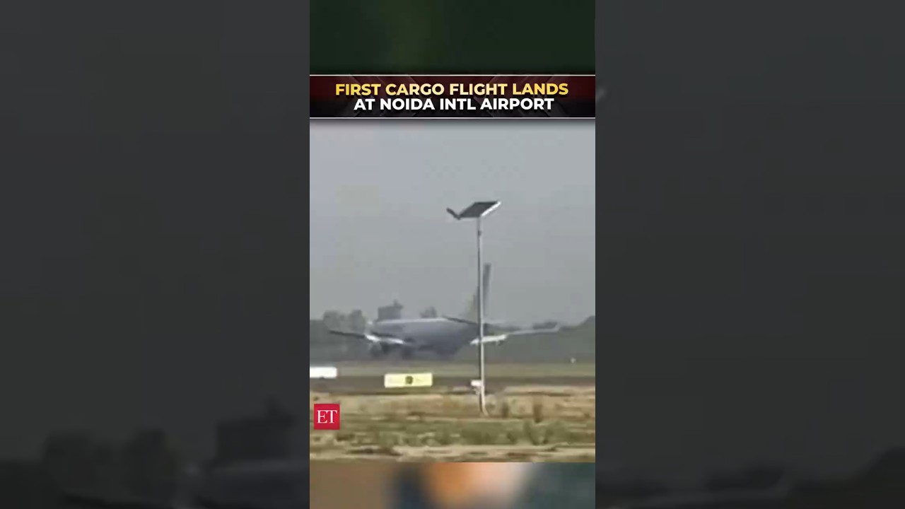 First cargo flight from Chennai lands at Noida international airport