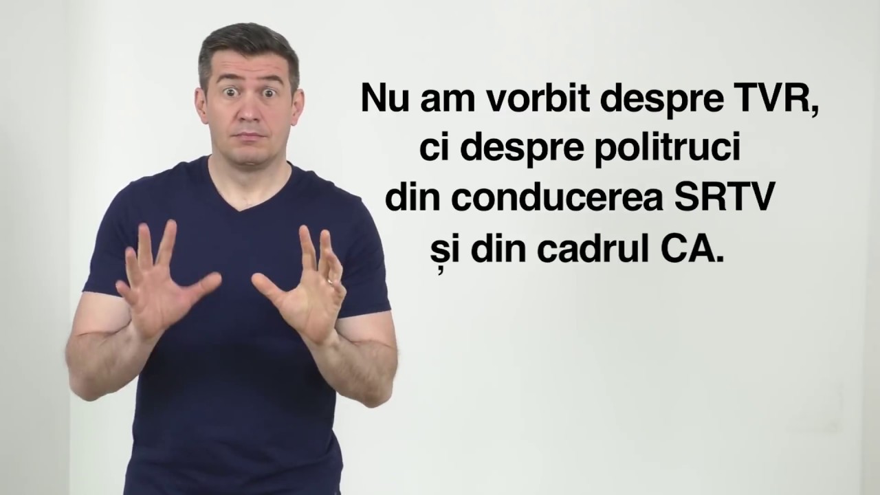 Jos labele de pe TVR!