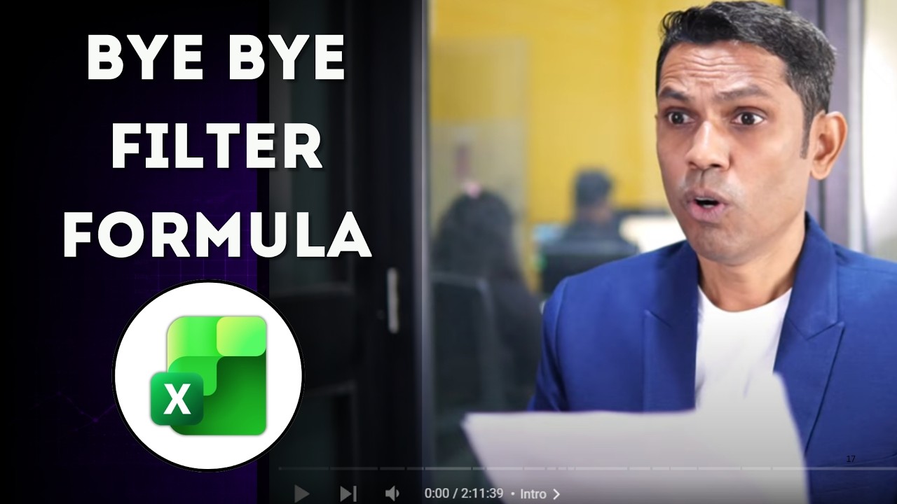 Say Goodbye to Excel FILTER Formula!