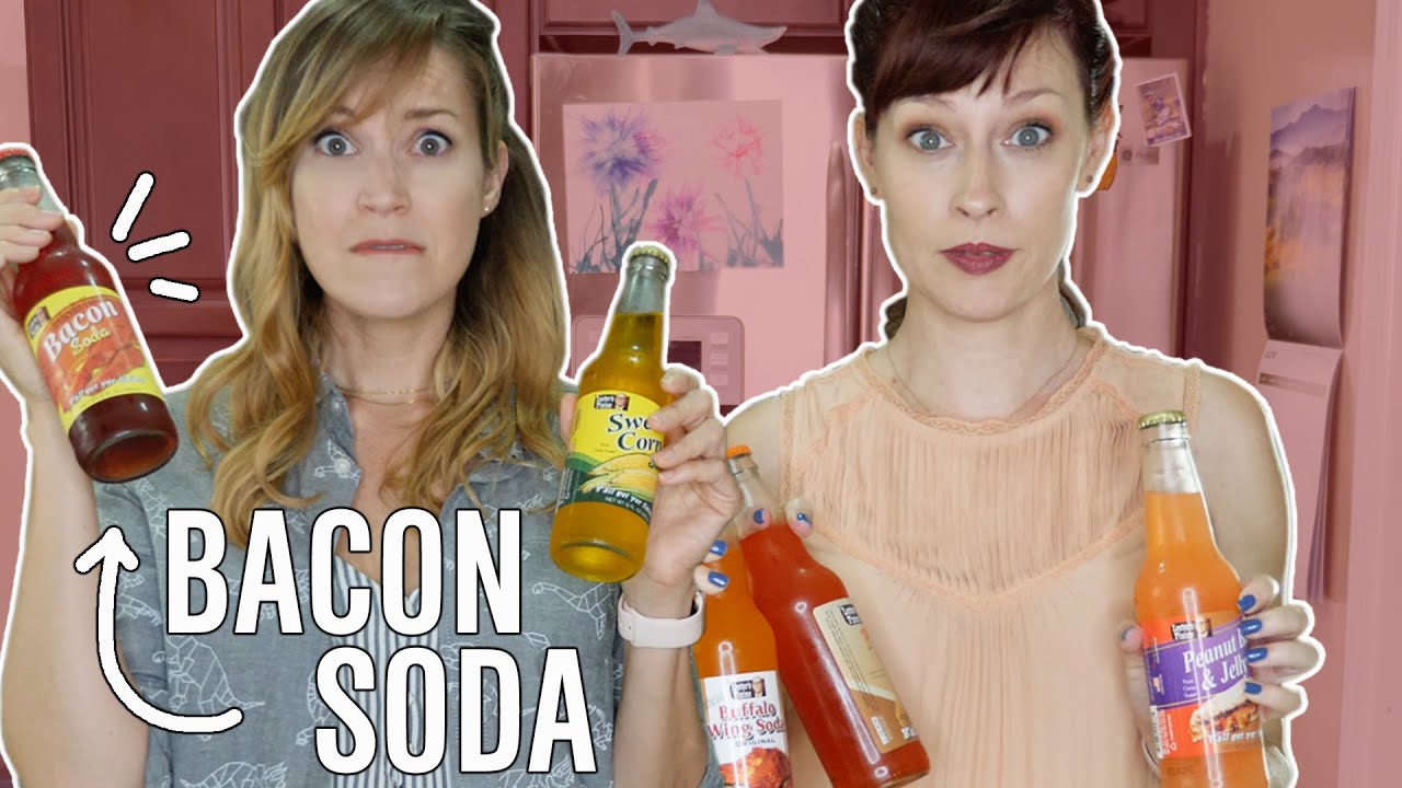 Trying 6 Crazy Soda Flavors | Lester's Fixins