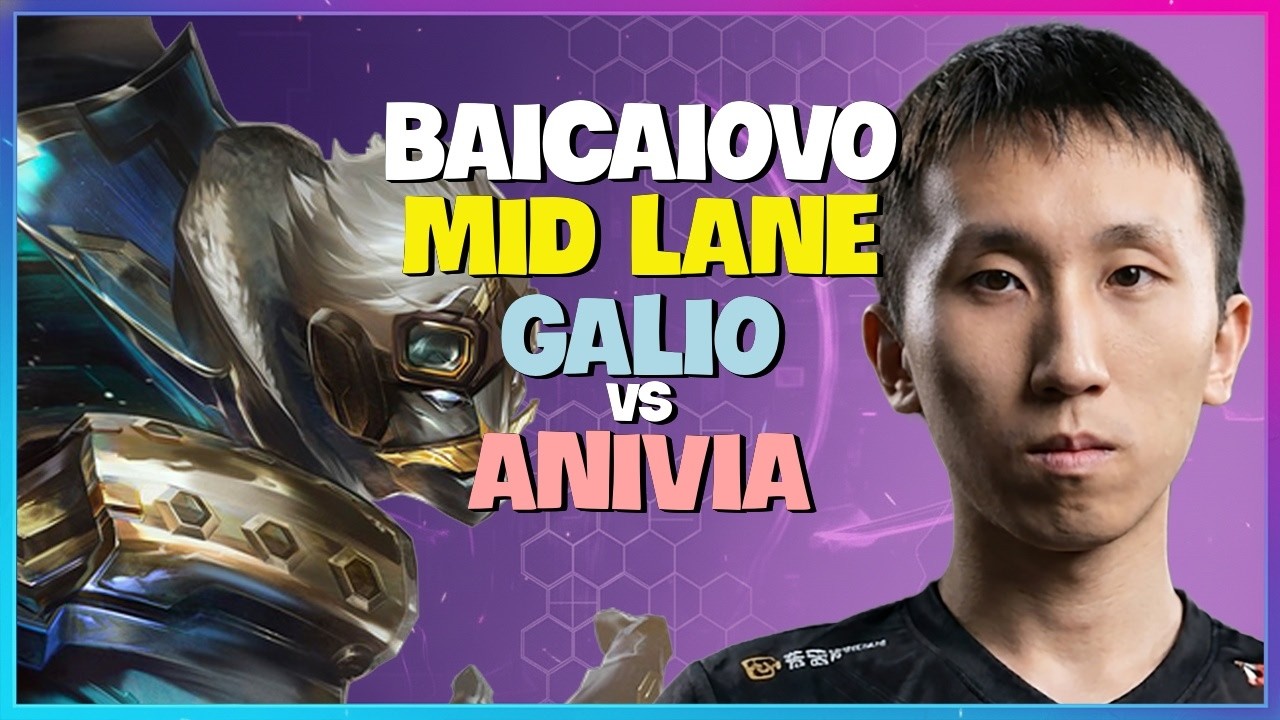 Rank 1 Galio : This CN Super Server Legend is DEVASTATING Mid Lane - Engsub