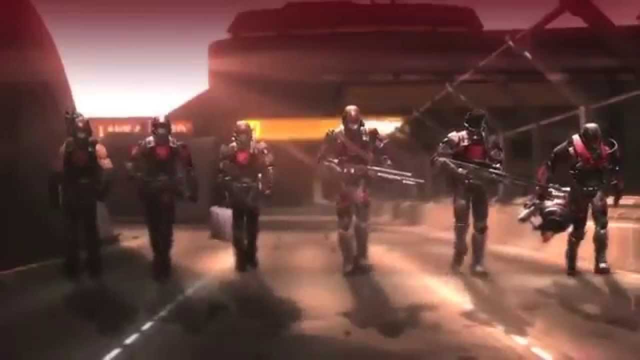 Red vs. Blue Action Montage (Insurrection Tribute) Blue Stahli - Coming Undone