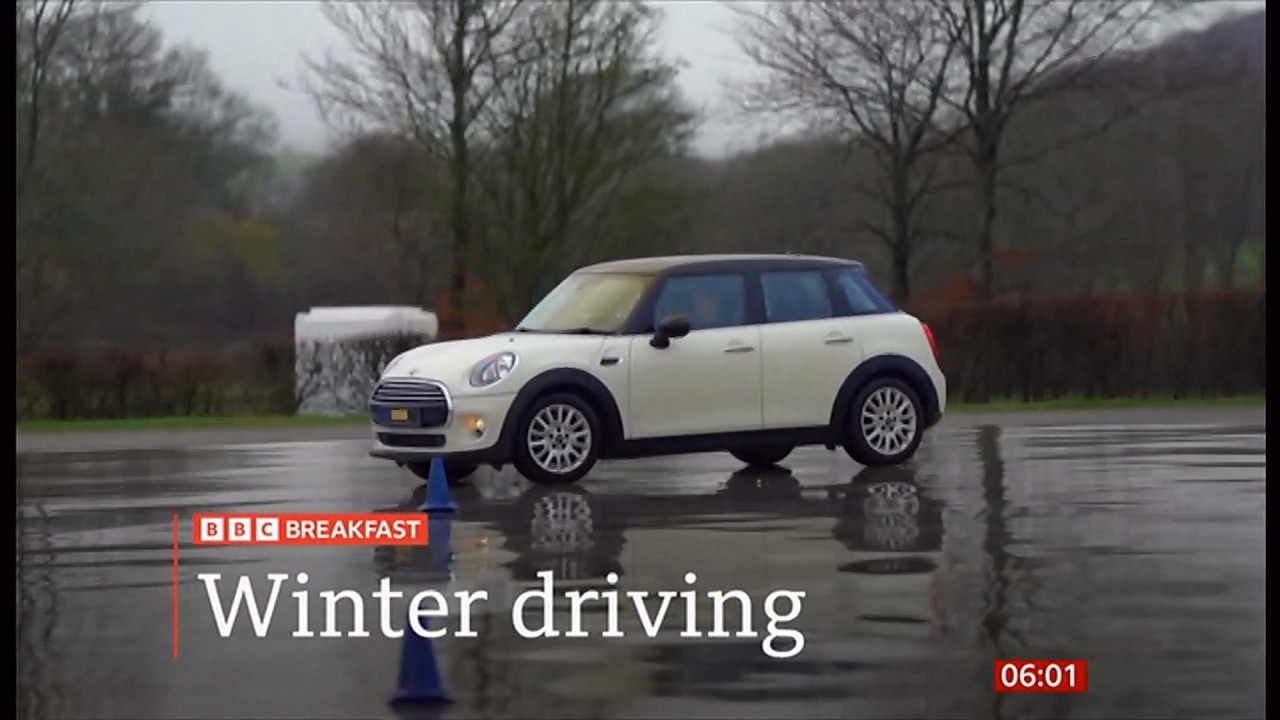 Winter driving - skid pan - as Matt Taylor finds out (UK/Global) 14/Feb/2026